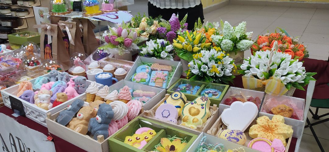 Щёлково, подарки, мастер-класс, ярмарка, букет, мыло, игрушки, География Добра
