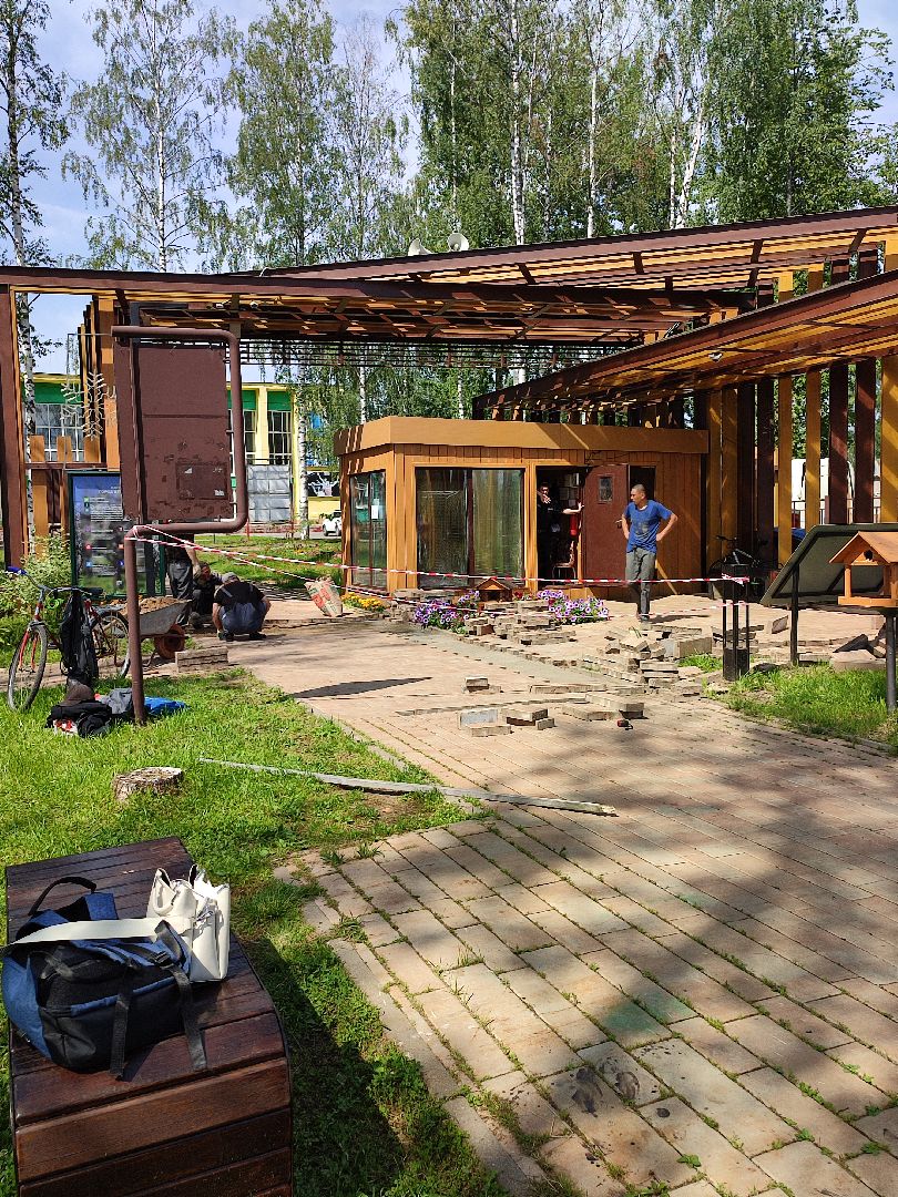 #благоустройство, #талдомскийокруг, #парксолнечныйберег, #запрудня, #работы