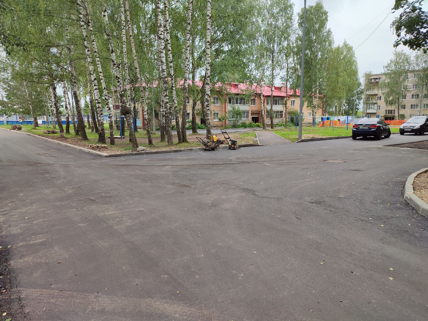 #благоустройство, #талдом, #заменаасфальта,#облагооаживание дворовыхтерриторий,#двор