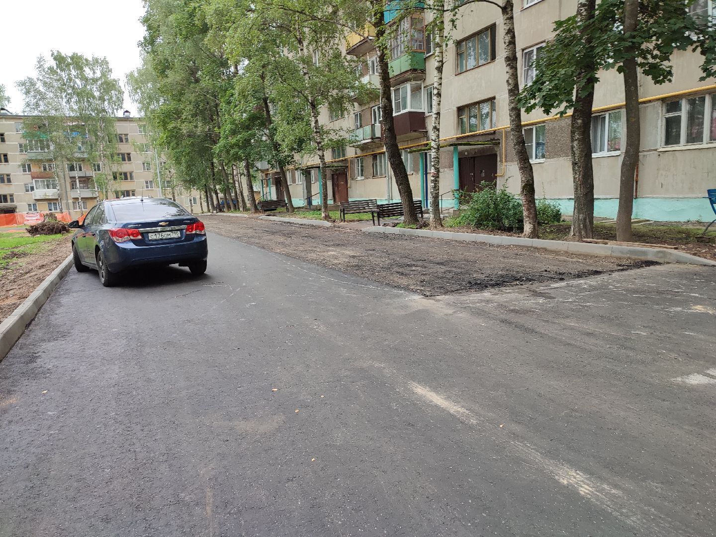 #благоустройство, #талдом, #заменаасфальта,#облагооаживание дворовыхтерриторий,#двор