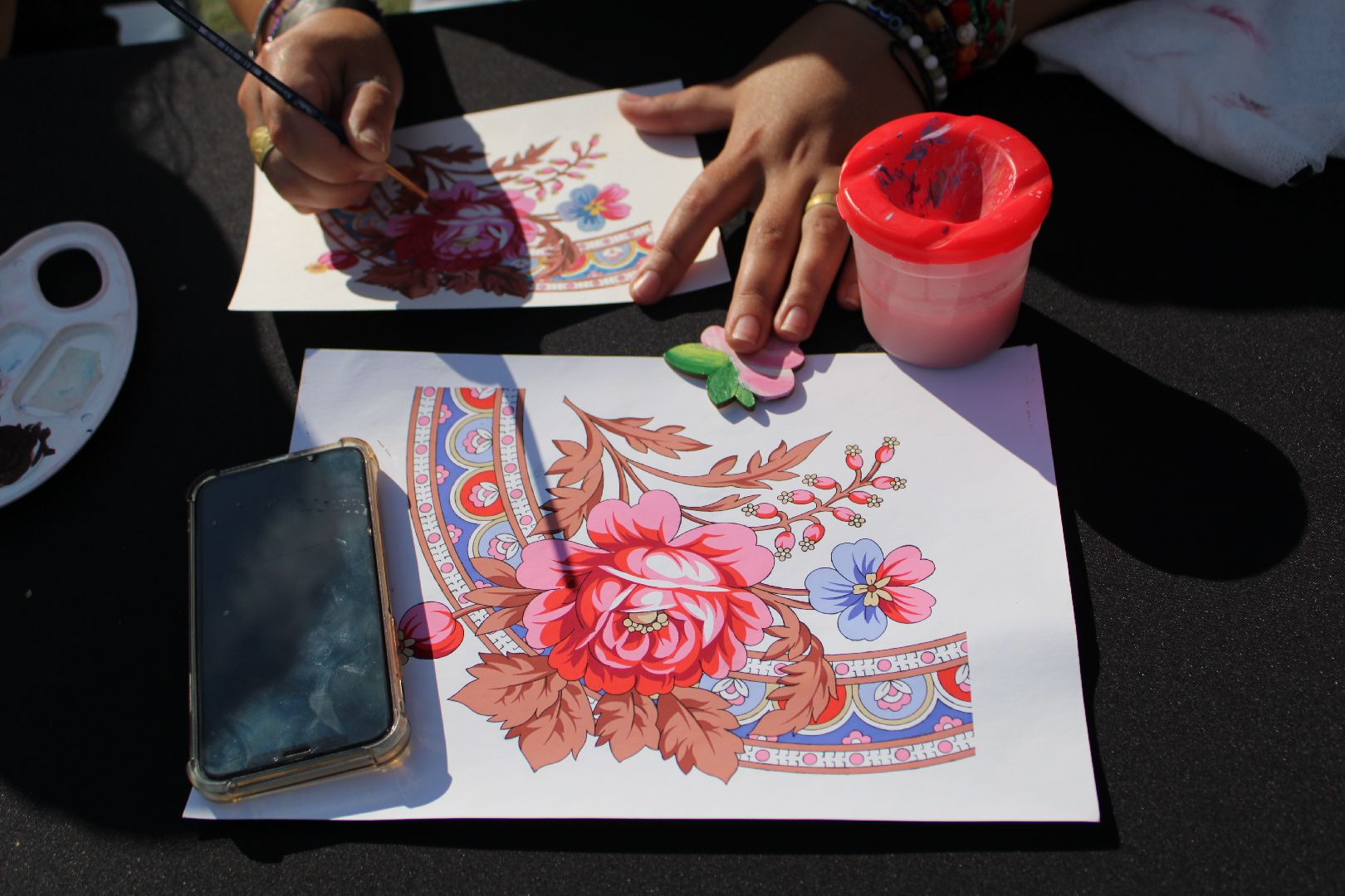 Культура, творчество, эскиз, рисование, картина, лето в подмосковье,