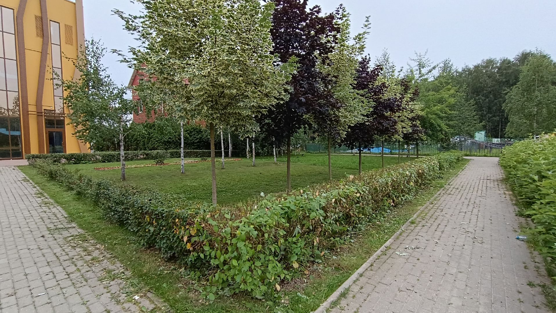 Лобня, парк, благоустройство