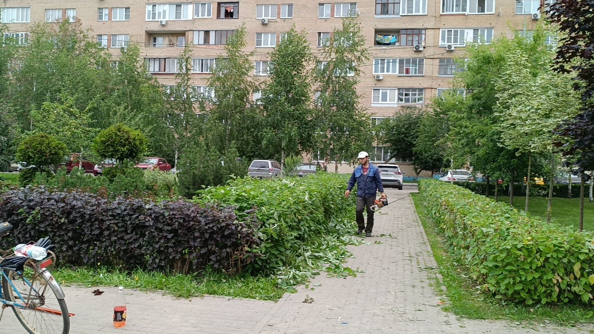 Лобня, парк, благоустройство