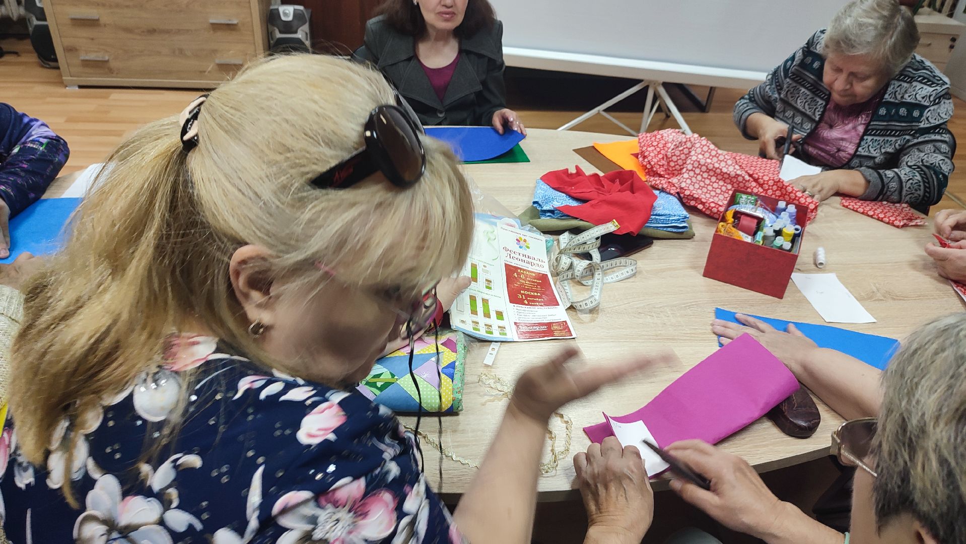 Кашира, Активное долголетие, мастер-класс, шитьё, пэчворк, волонтёрство