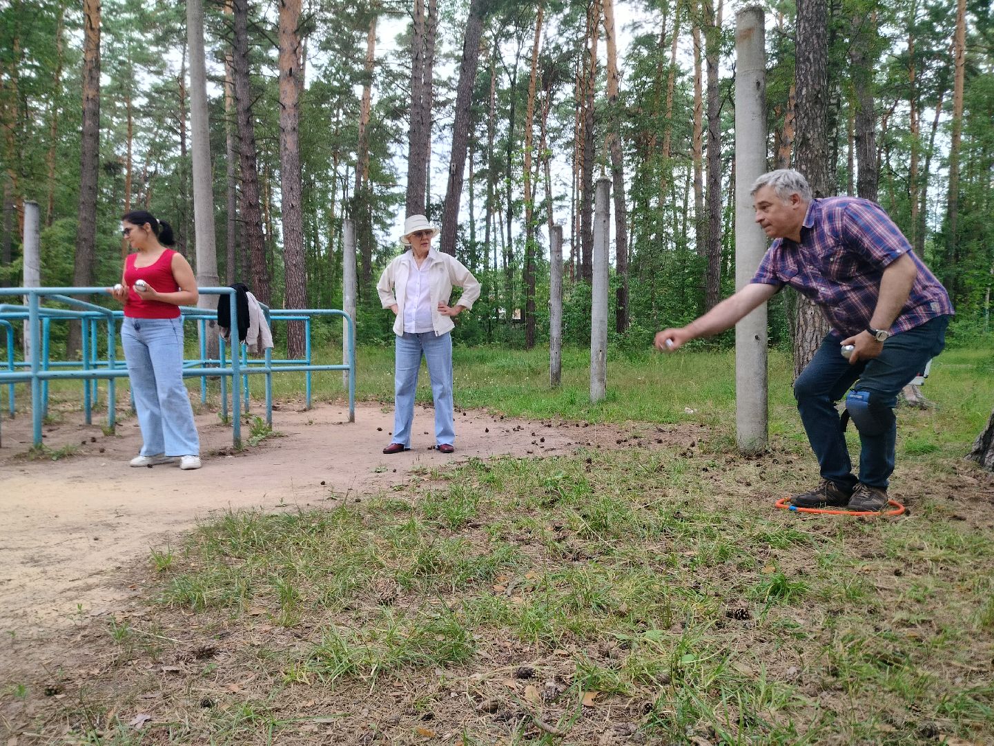 спорт, доступная среда, Протвино, петанк, пенсионеры