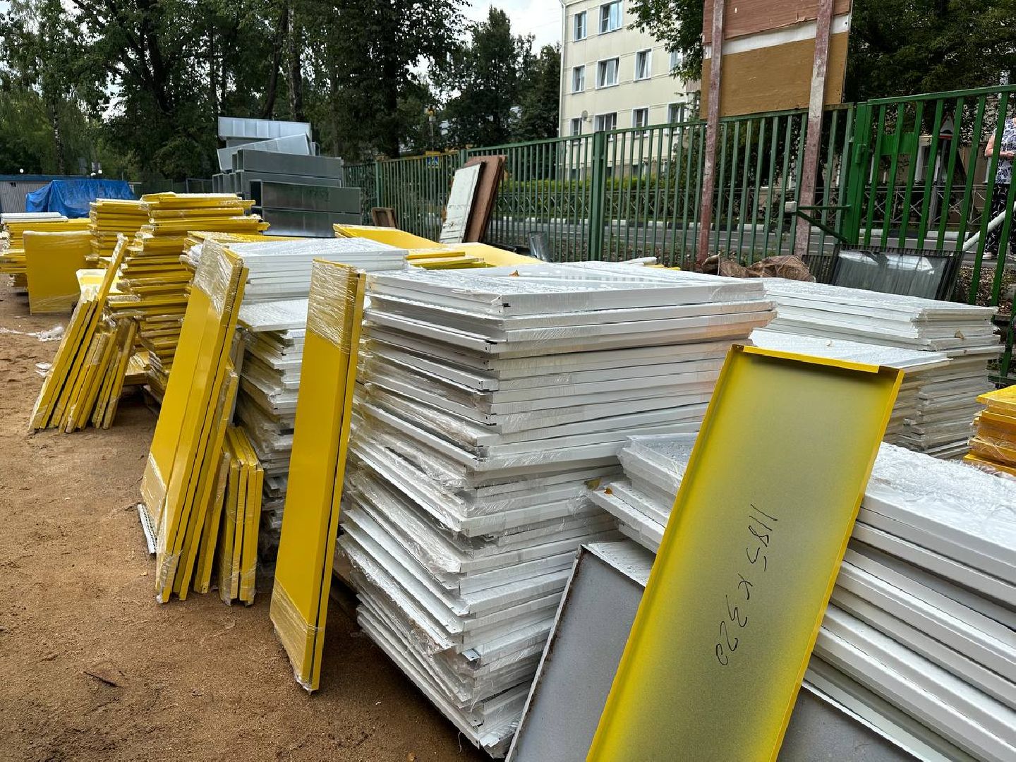 Капитальный ремонт школы, Инспекция депутата, Строительный обьект, Олег Рожнов, Наро-Фоминск