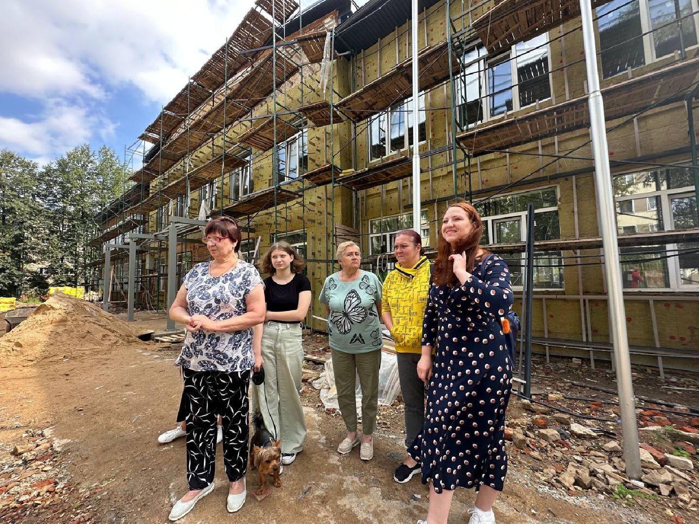 Капитальный ремонт школы, Инспекция депутата, Строительный обьект, Олег Рожнов, Наро-Фоминск