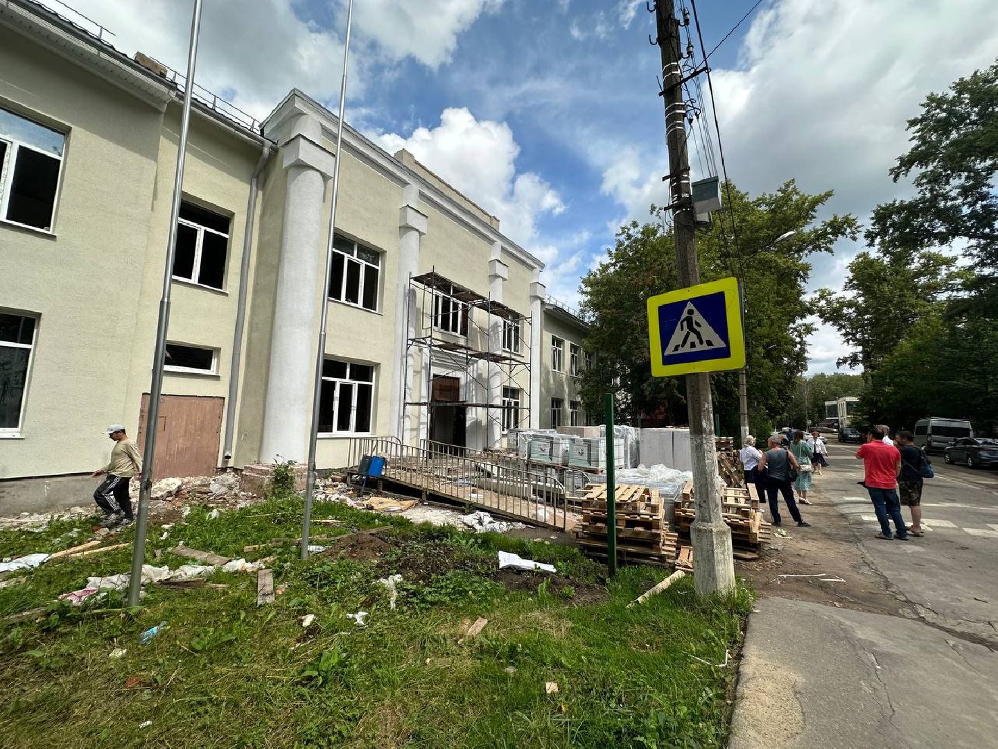 Спортивная школа, капитальный ремонт, спортивные классы, Олег Рожнов, Наро-Фоминск