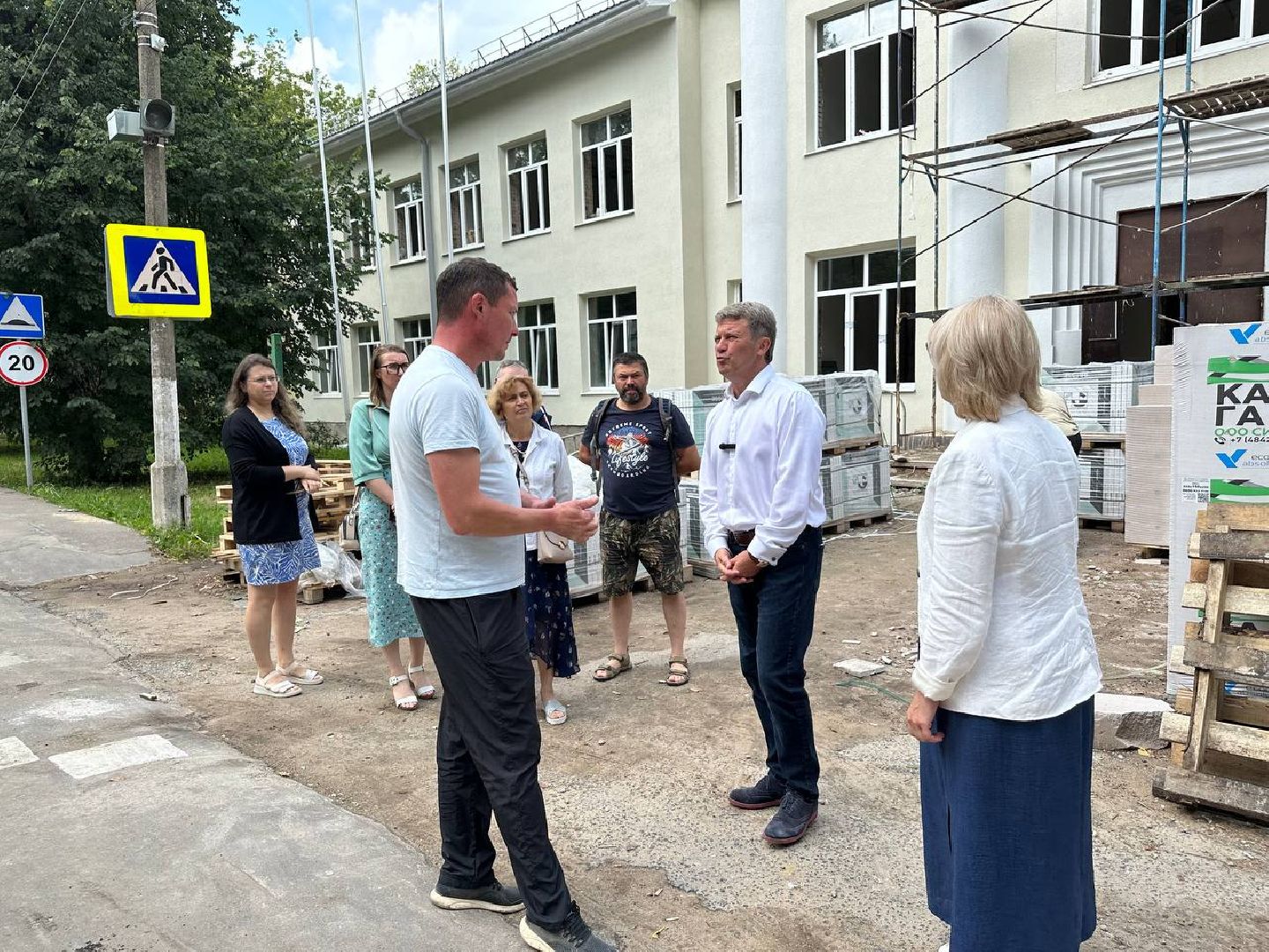 Спортивная школа, капитальный ремонт, спортивные классы, Олег Рожнов, Наро-Фоминск