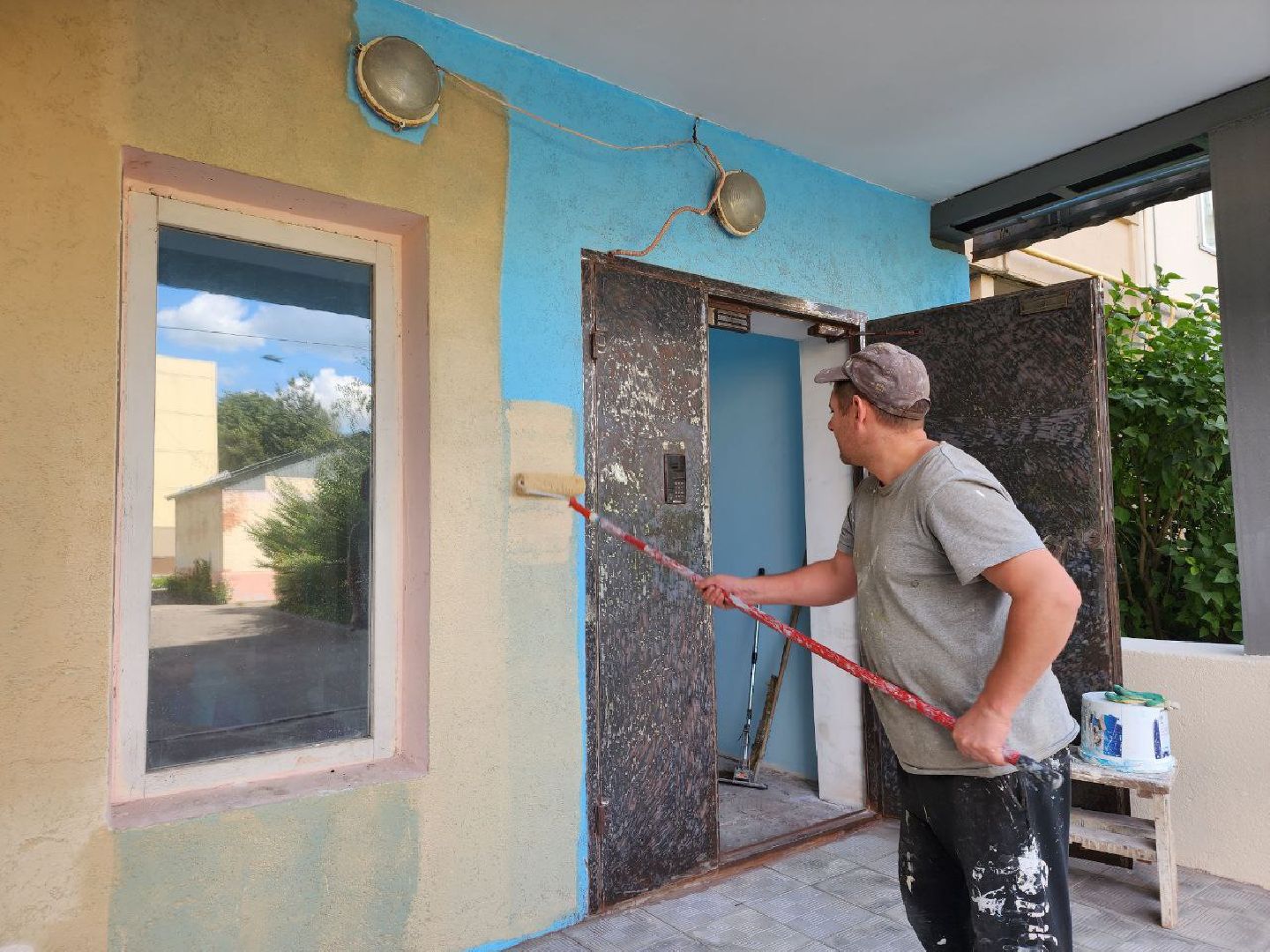 ремонт подъезда, ЖКХ, Лосино-Петровский