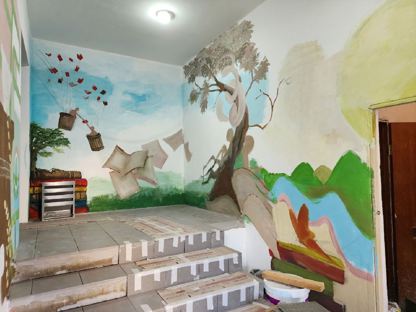 ремонт подъезда, ЖКХ, Лосино-Петровский