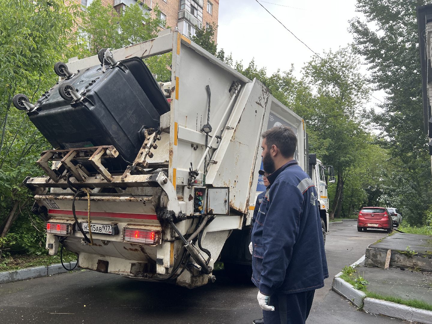 Химки, ЖКХ, благоустройство, мусорные контейнеры, сбор мусора