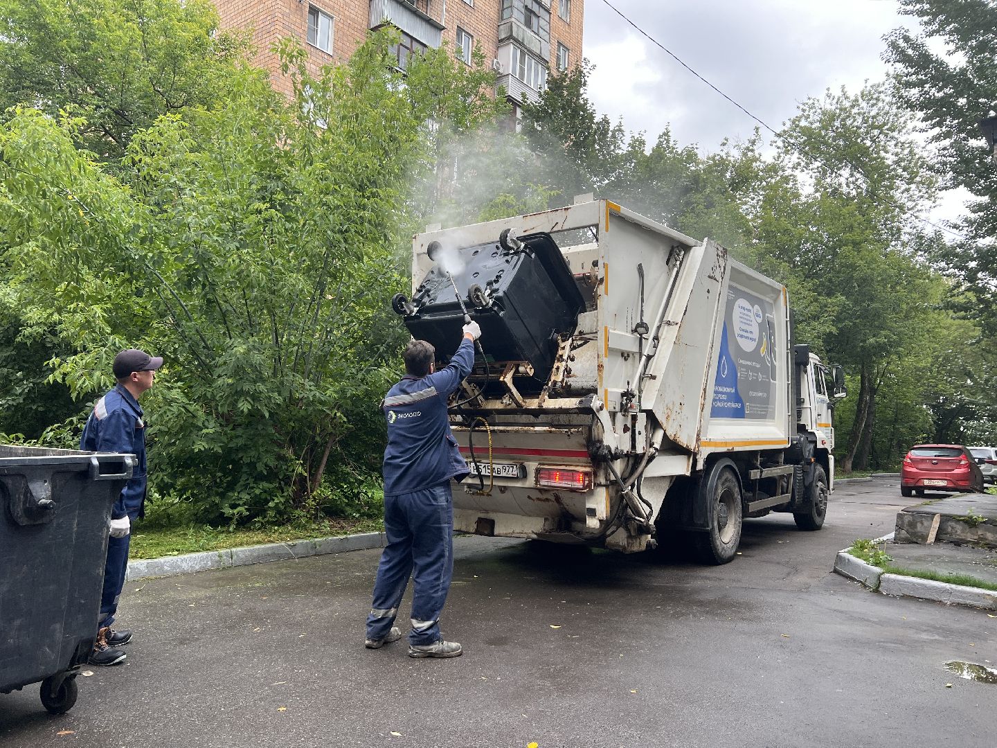Химки, ЖКХ, благоустройство, мусорные контейнеры, сбор мусора