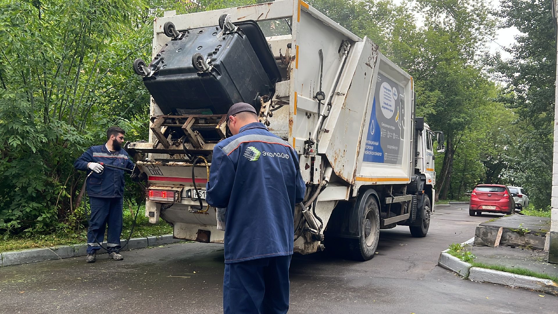 Химки, ЖКХ, благоустройство, мусорные контейнеры, сбор мусора