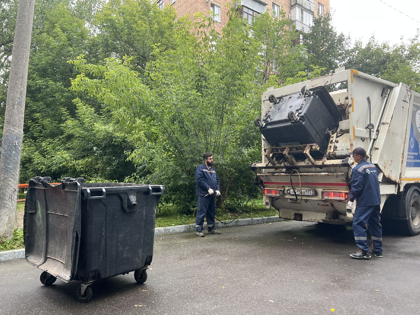 Химки, ЖКХ, благоустройство, мусорные контейнеры, сбор мусора