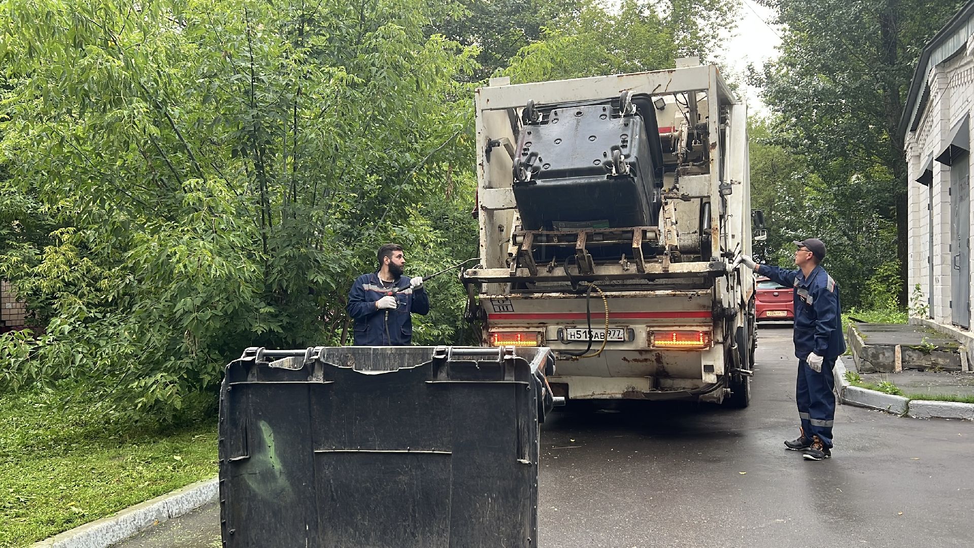 Химки, ЖКХ, благоустройство, мусорные контейнеры, сбор мусора