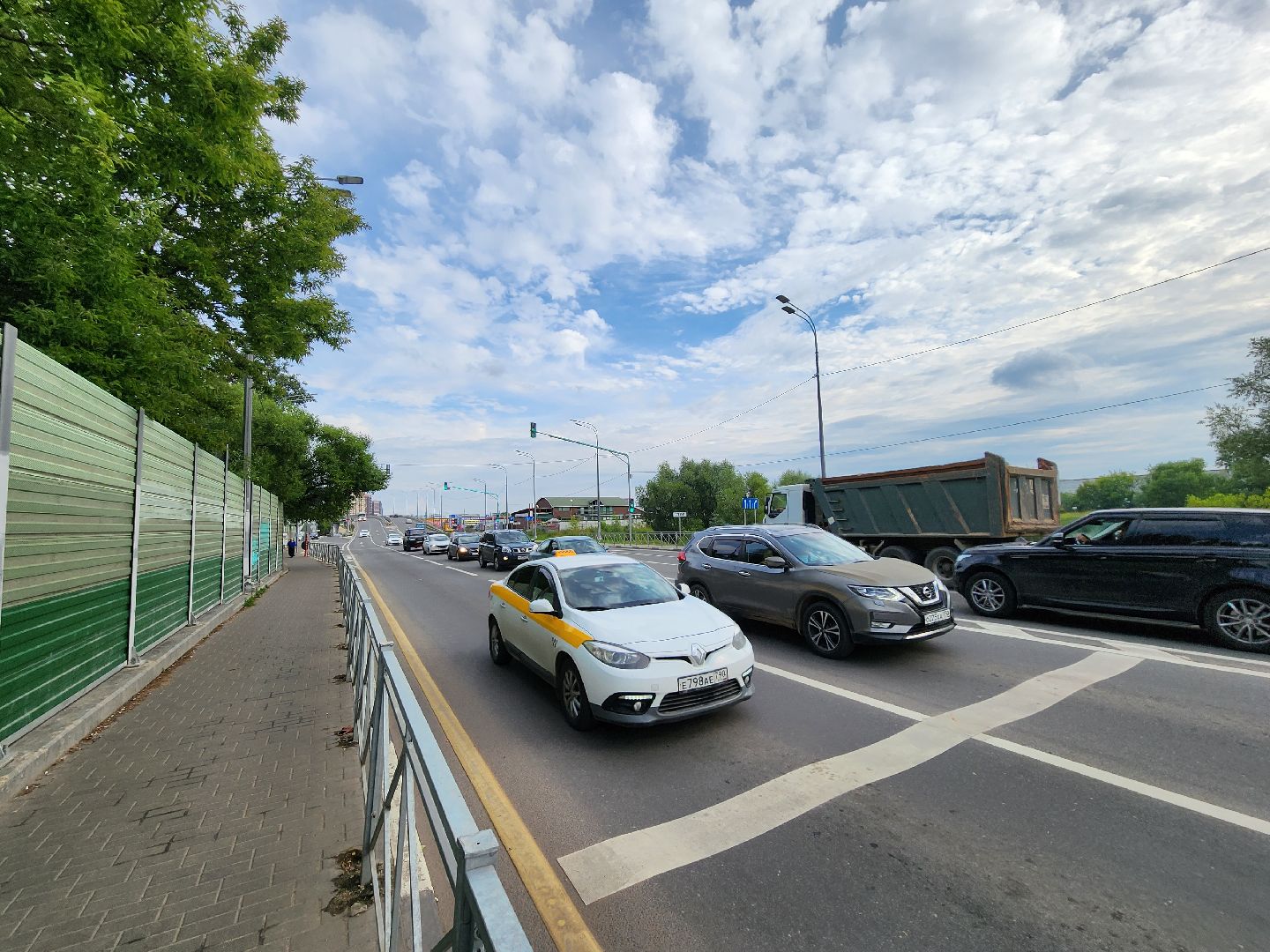 Одинцово, светофоры, разметка, схема движения,