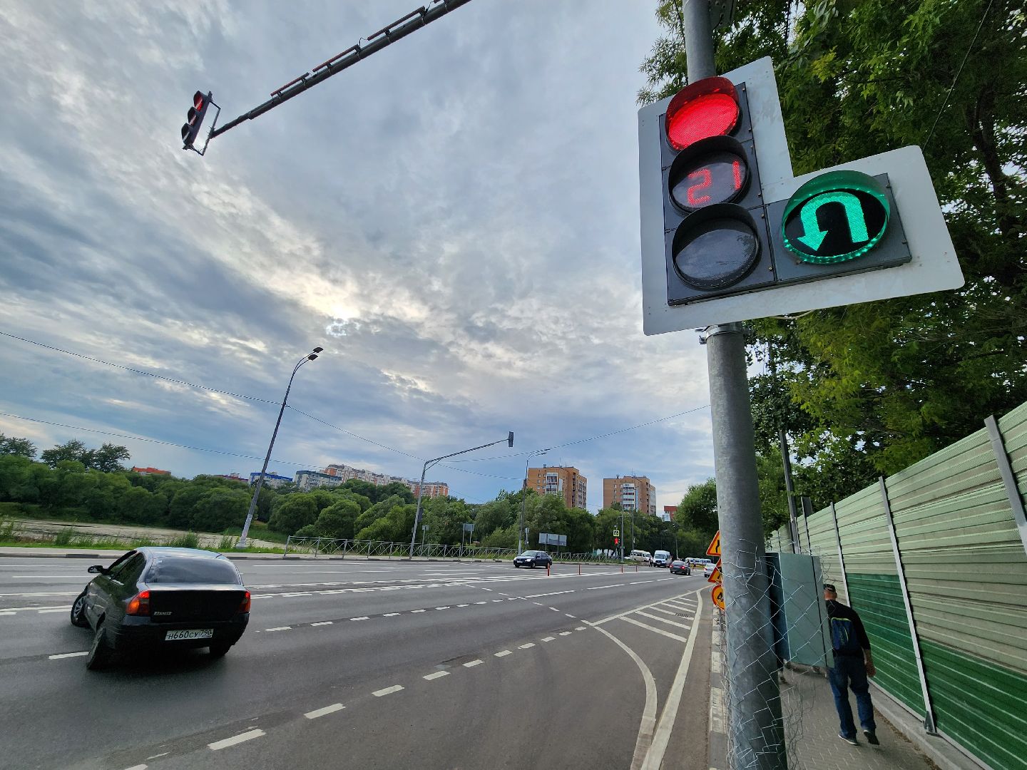 Одинцово, светофоры, разметка, схема движения,