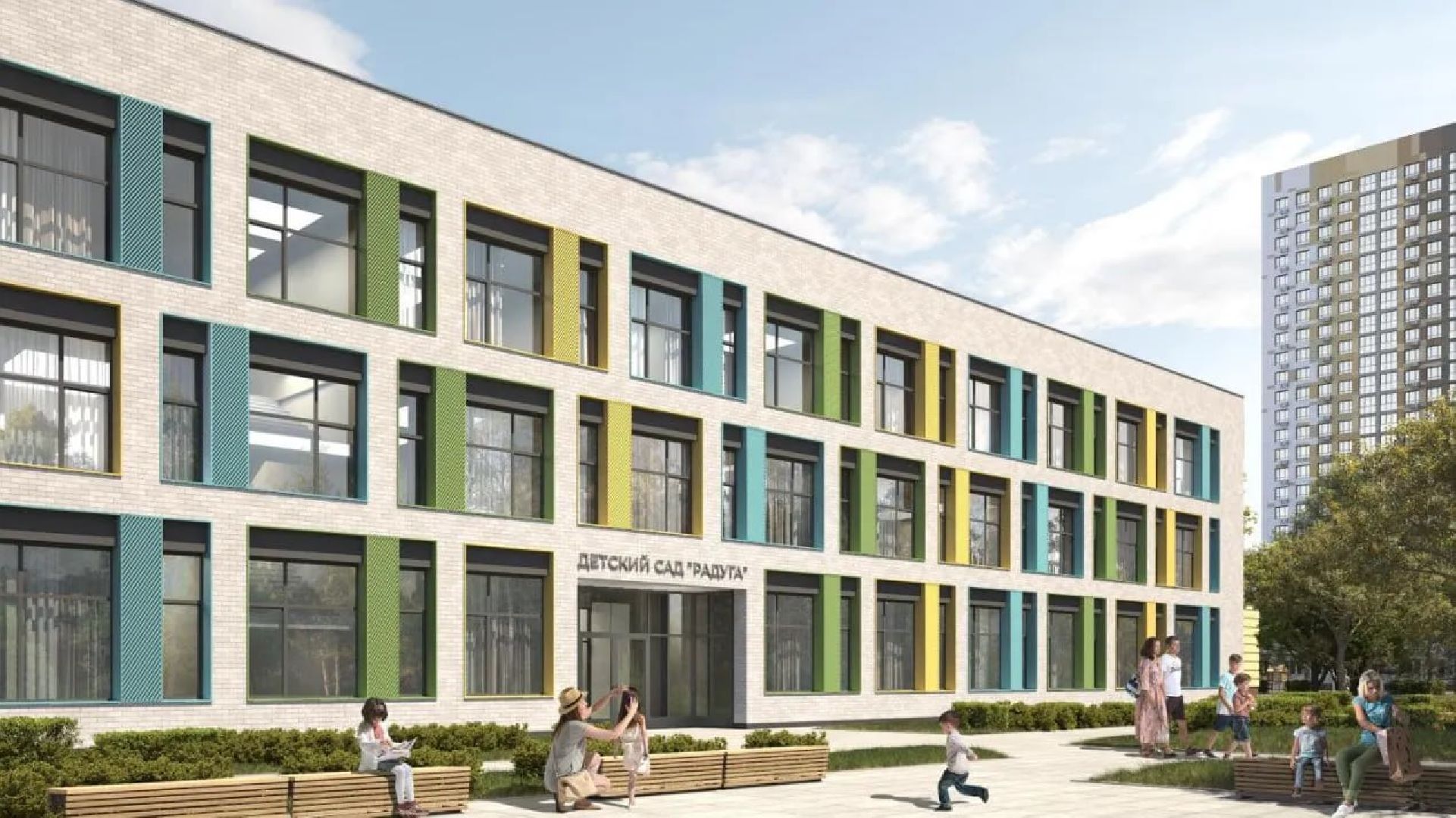 Детский сад Радуга, Мытищи, реконструкция