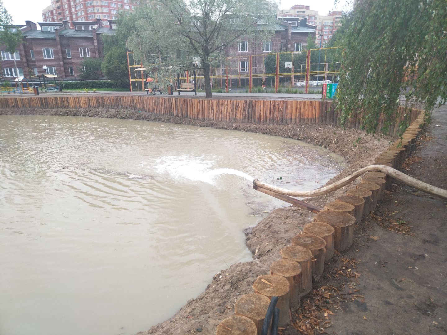 Алексеевский пруд, Мытищи, благоустройство, сквер на Сукромке