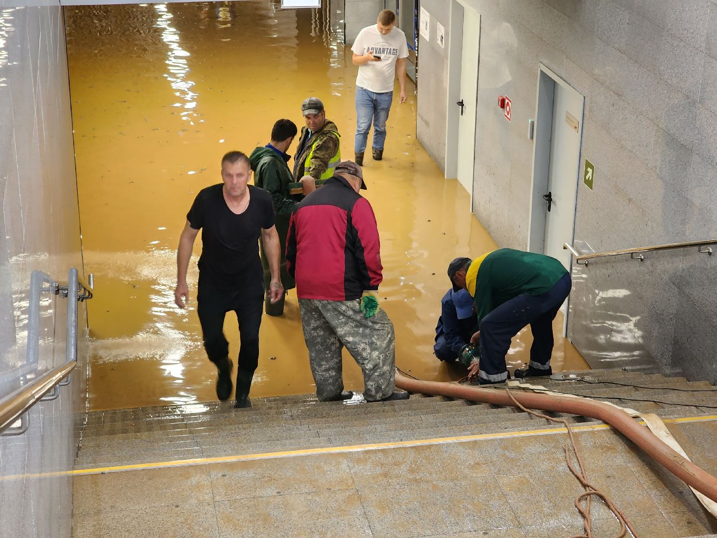Лесной городок, Одинцово, станция, потоп, РЖД,