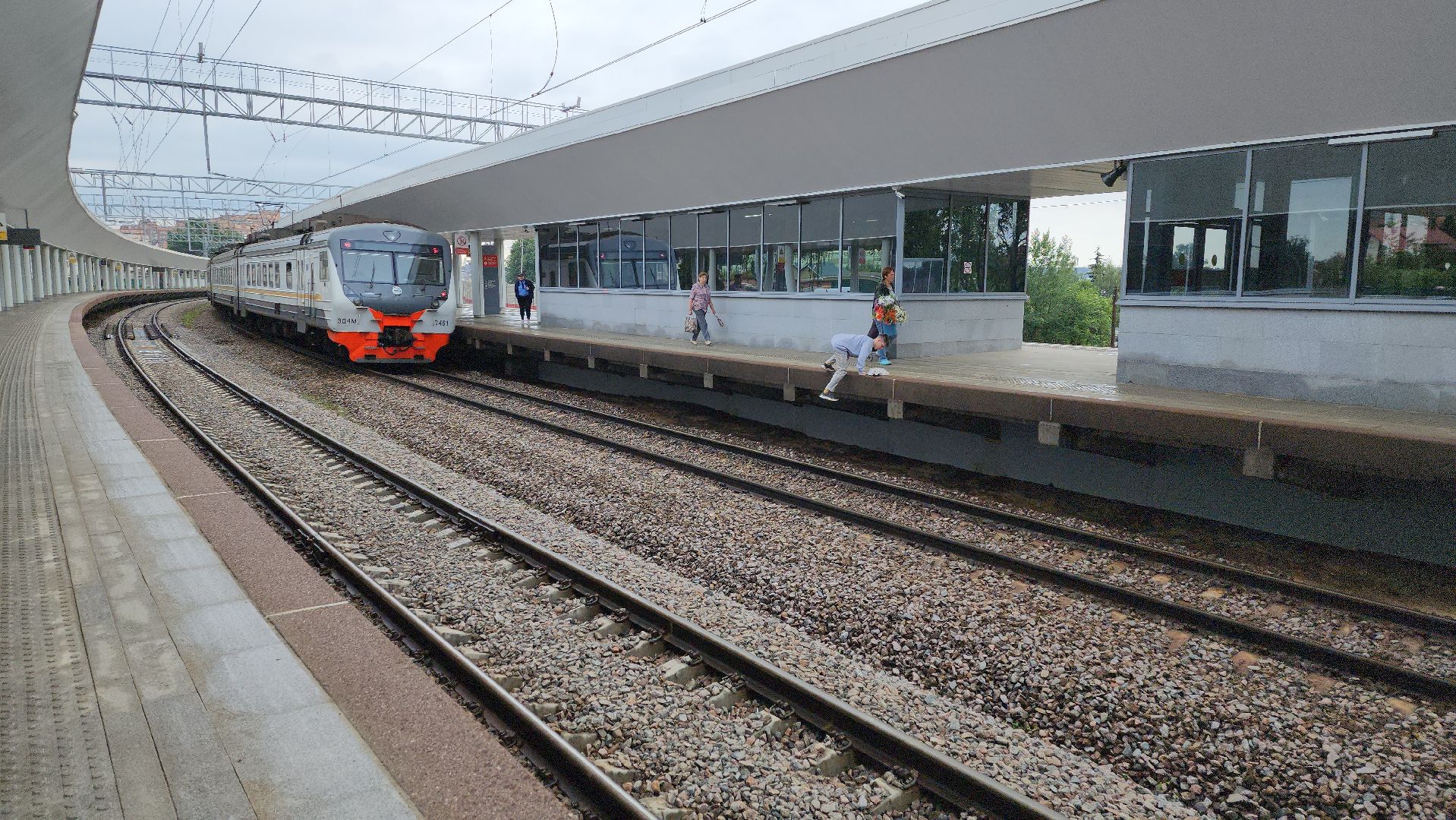 Лесной городок, Одинцово, станция, потоп, РЖД,