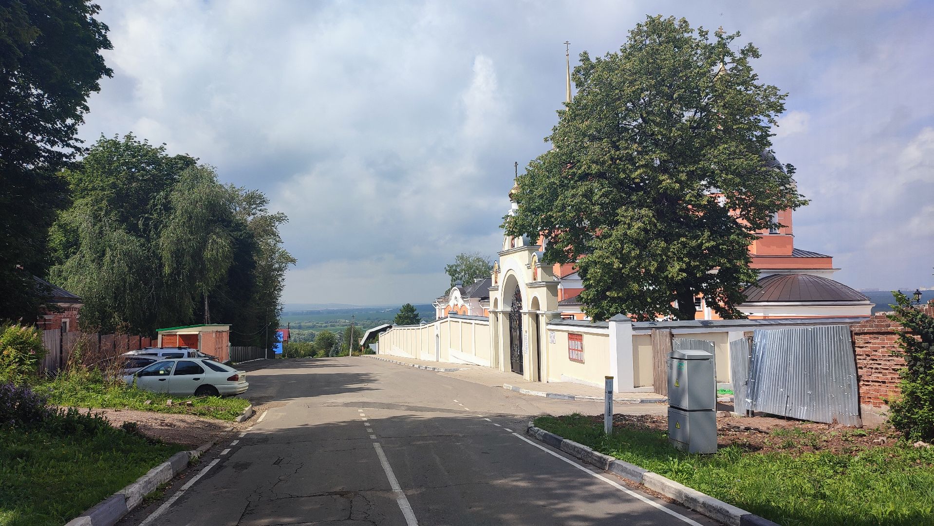 Кашира, благоустройство, Советская, Краеведческий музей, Летний сад