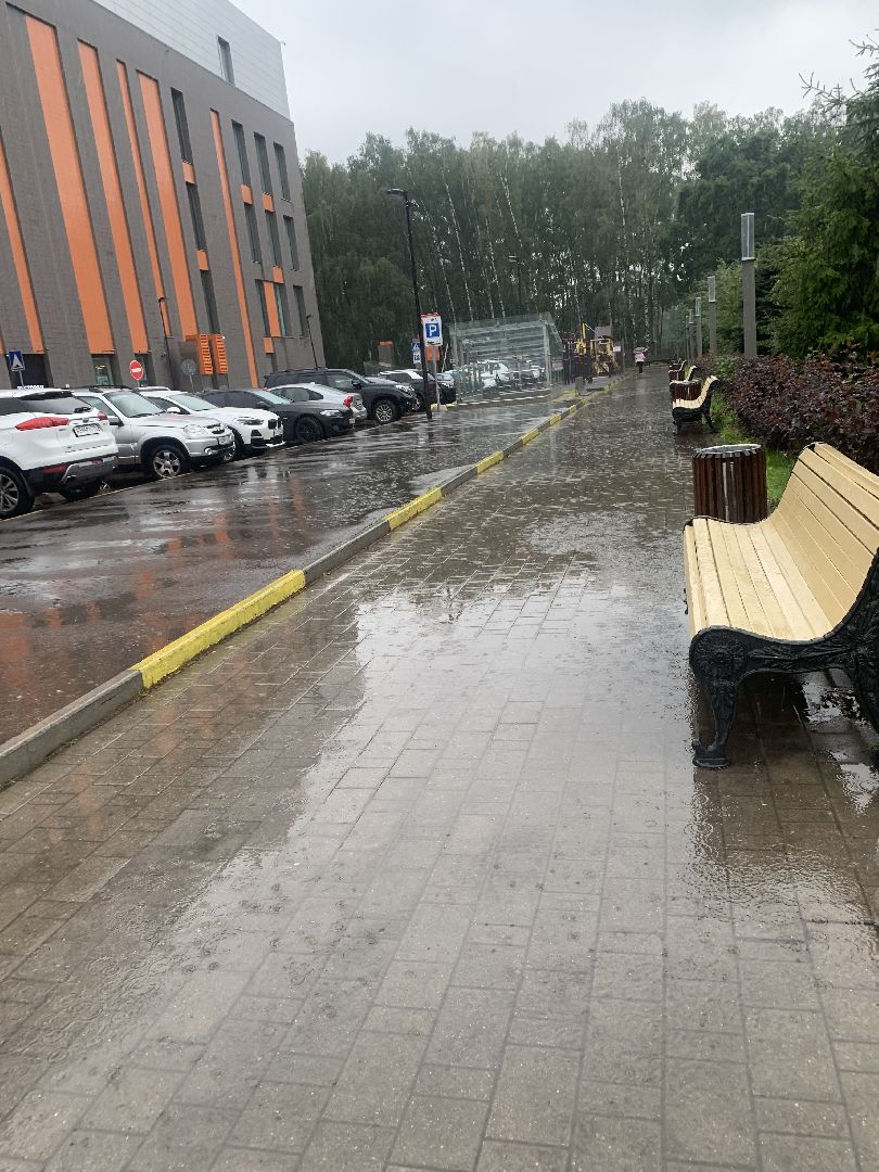 Потоп в Красногорске, дождь, ливень, ликвидация последствий