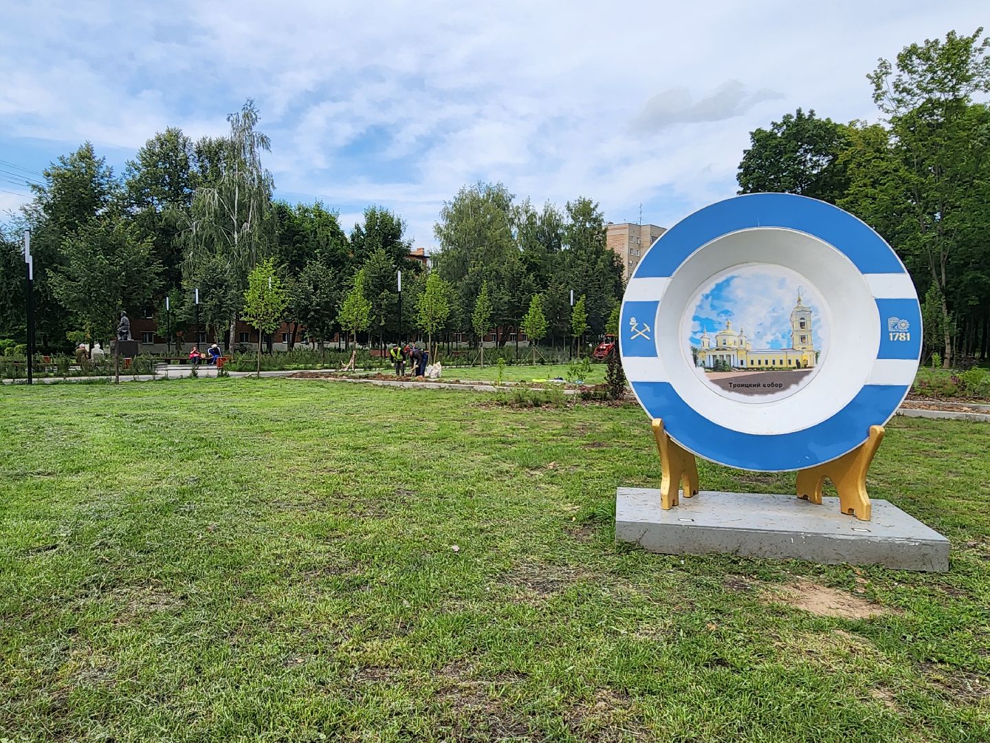 Подольск, благоустройство, народные тропы, сквер