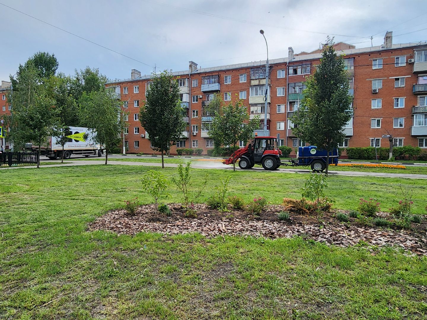 Подольск, благоустройство, народные тропы, сквер
