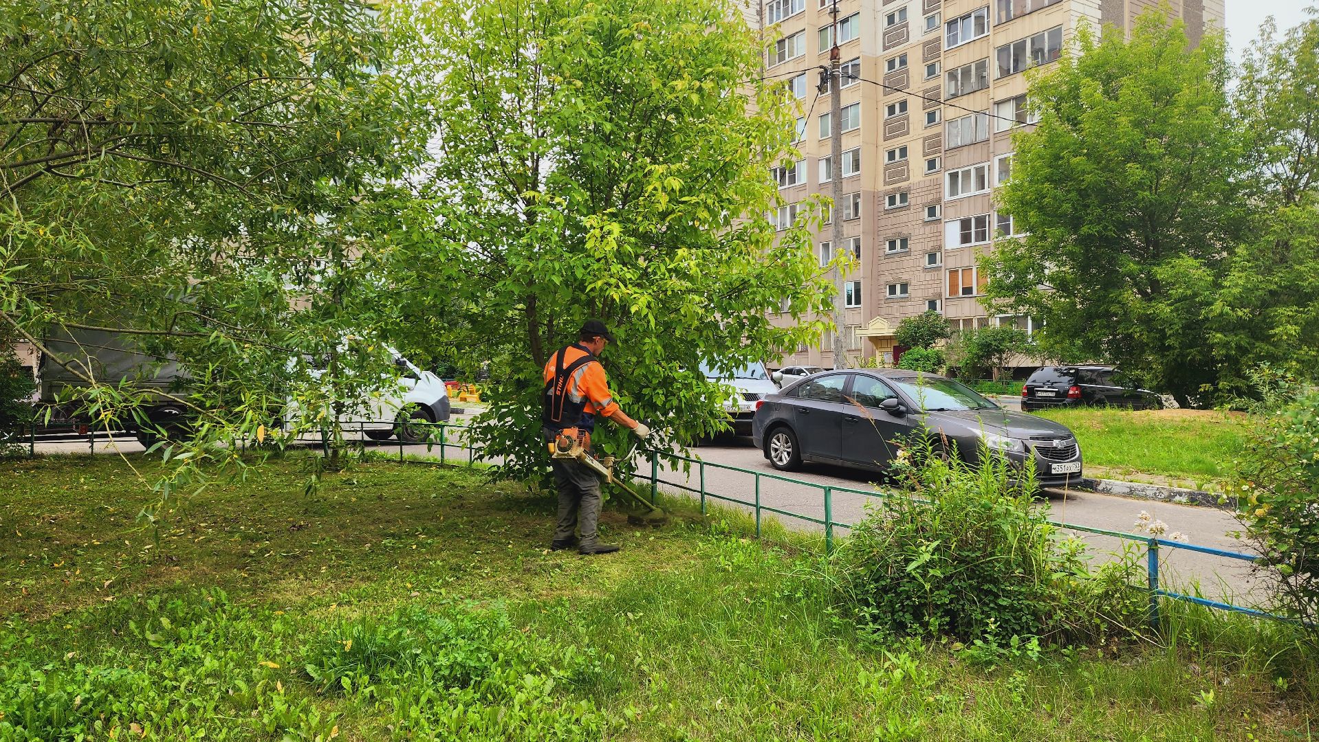 Подмосковье, Ивантеевка, благоустройство