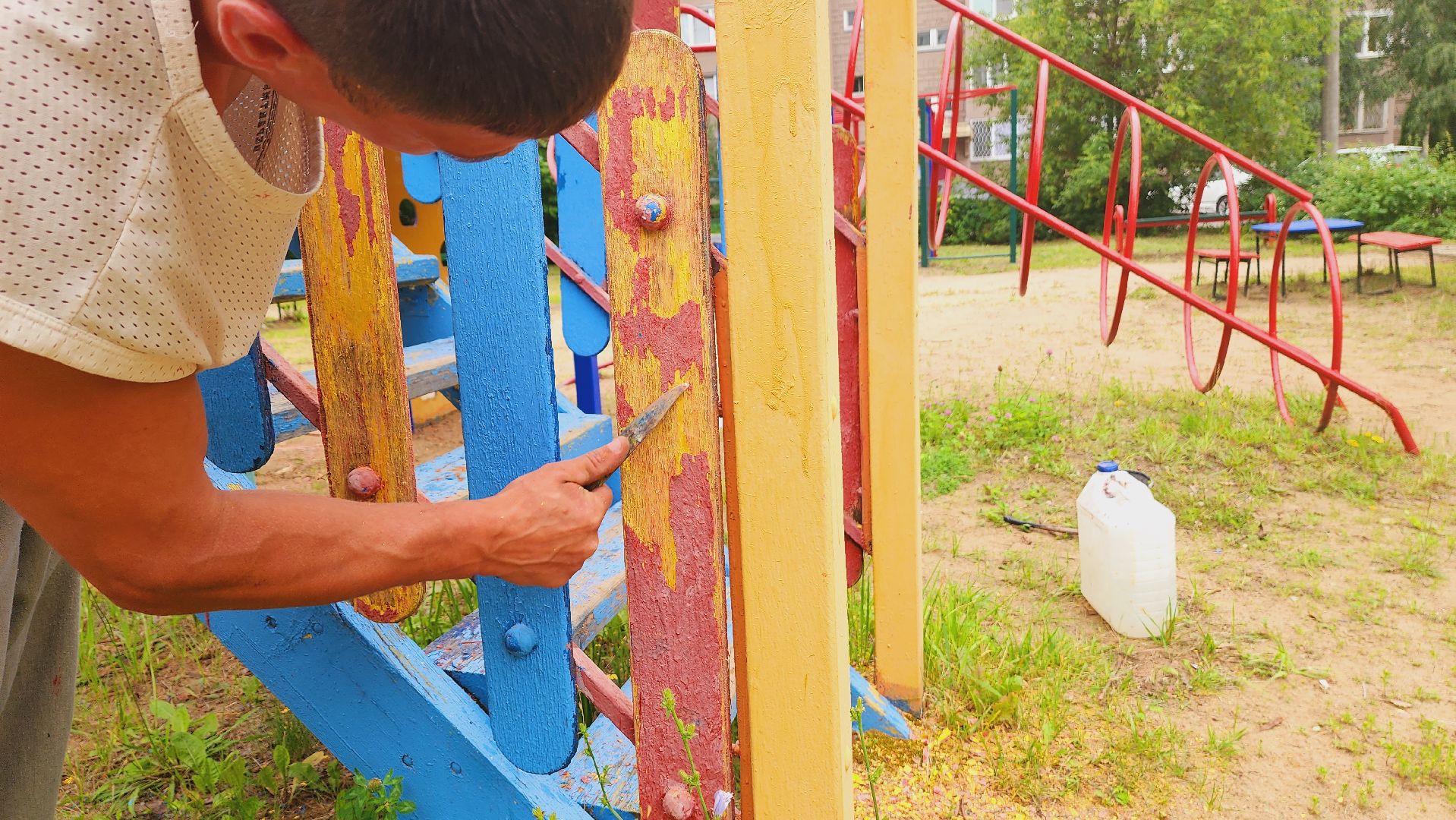 Подмосковье, Ивантеевка, благоустройство