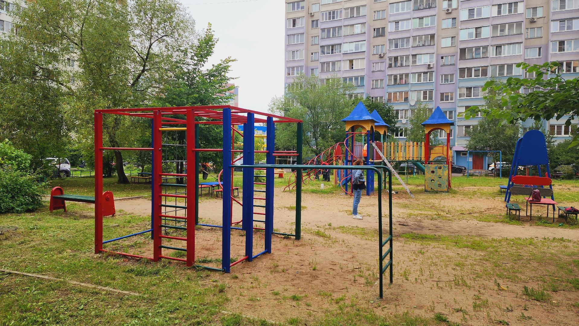 Подмосковье, Ивантеевка, благоустройство