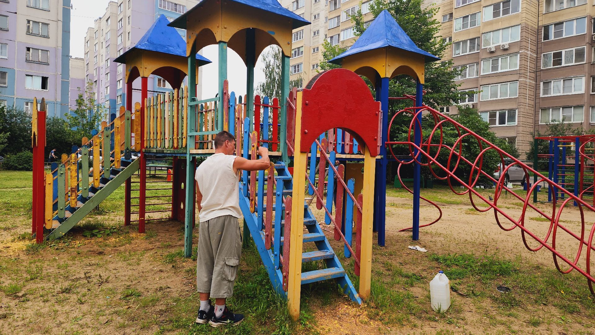 Подмосковье, Ивантеевка, благоустройство