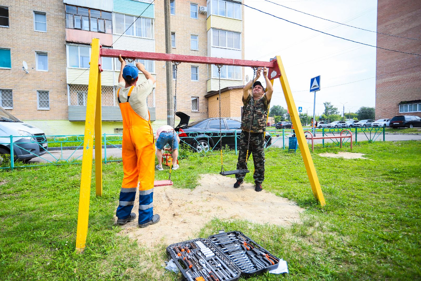 #БольшаяШатура#благоустройство#ДетскиеПлощадки