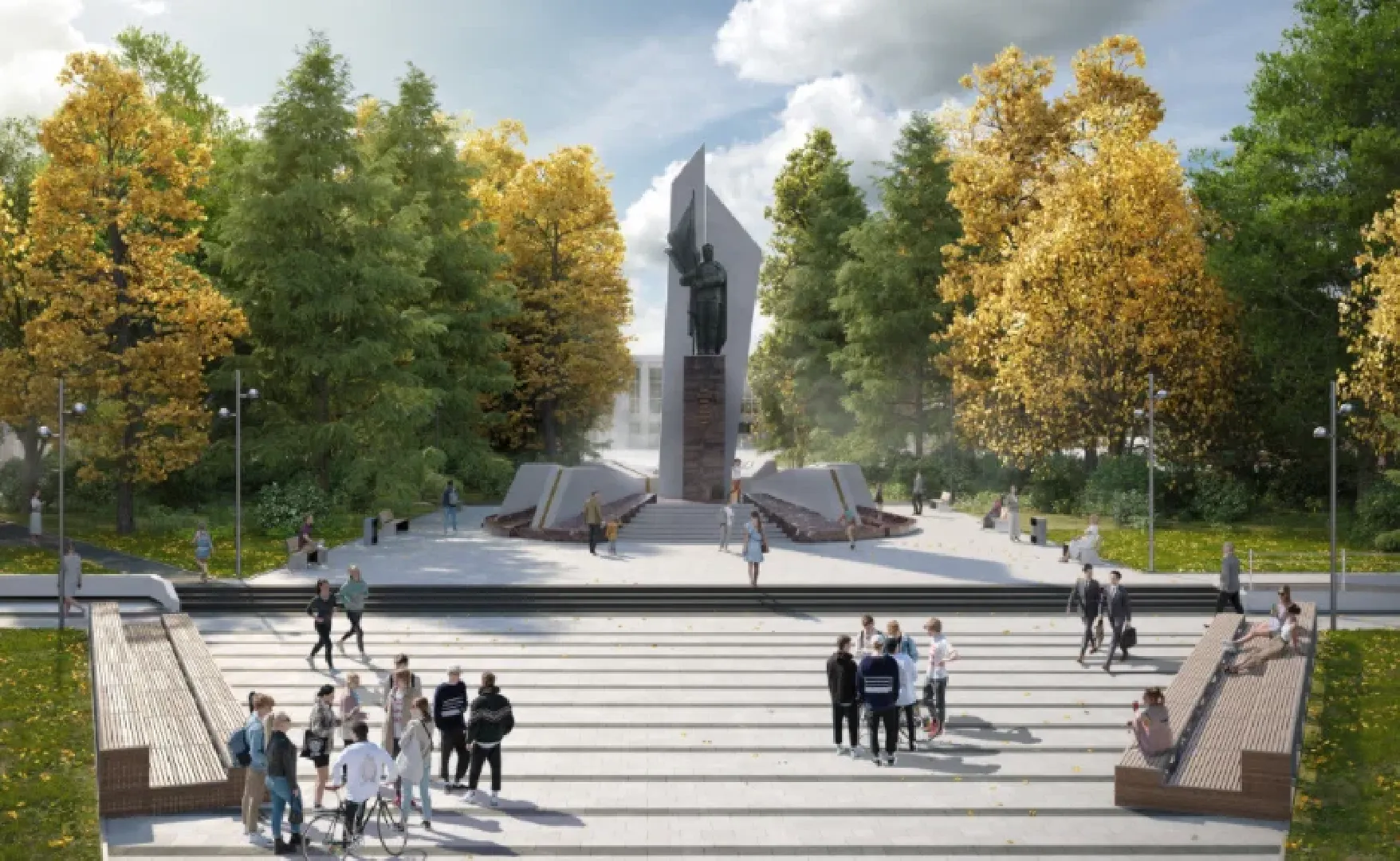 благоустройство, формирование комфортной городской среды, Фрязино