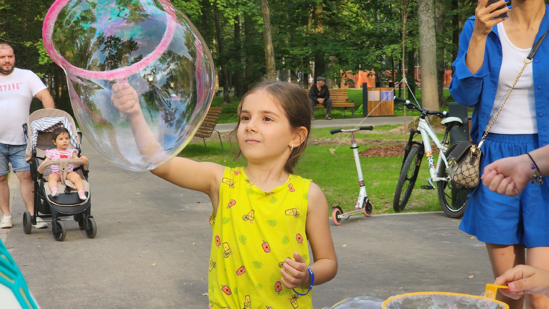 Ступино, молодежное лето, мыльные пузыри