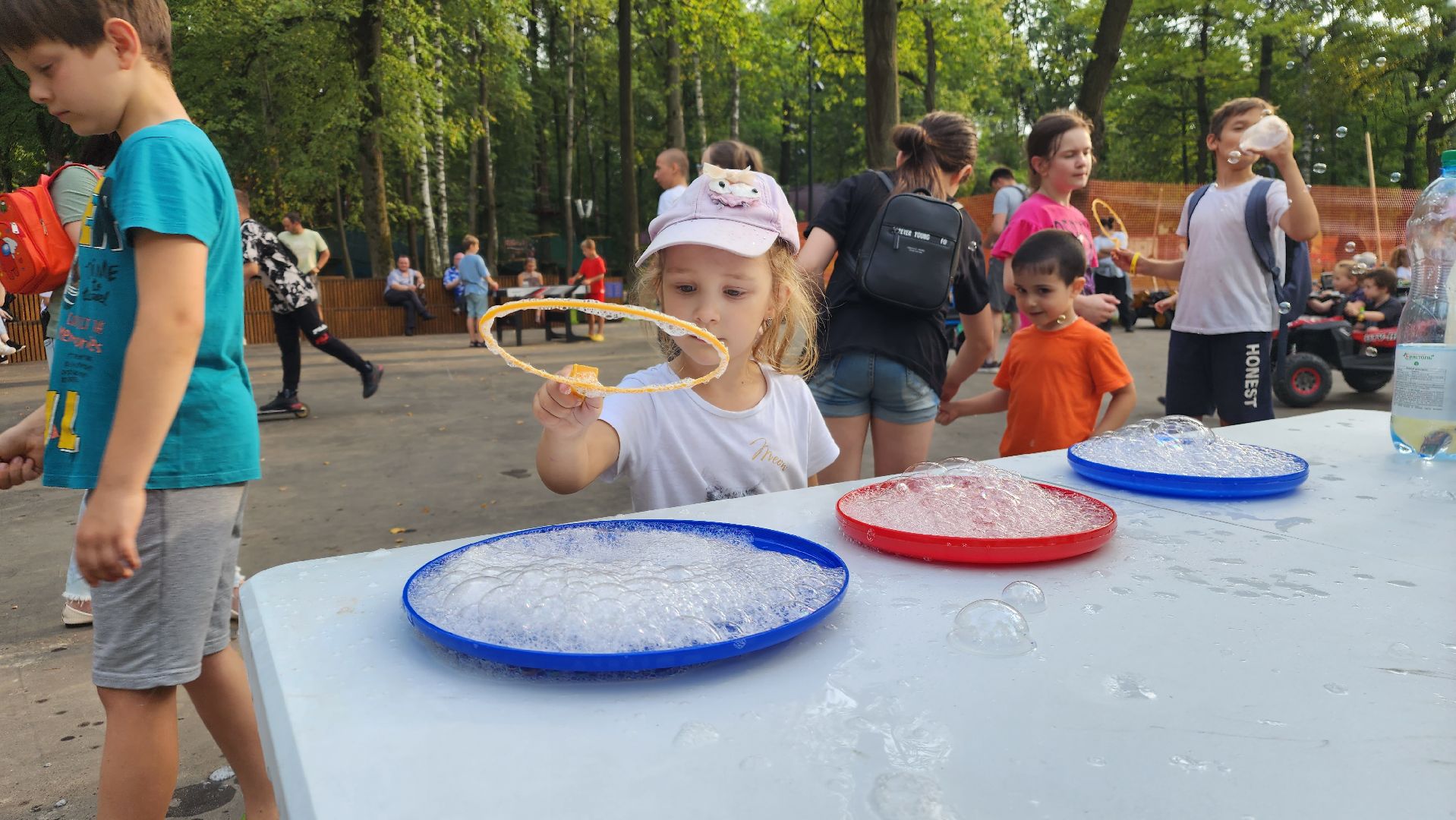 Ступино, молодежное лето, мыльные пузыри