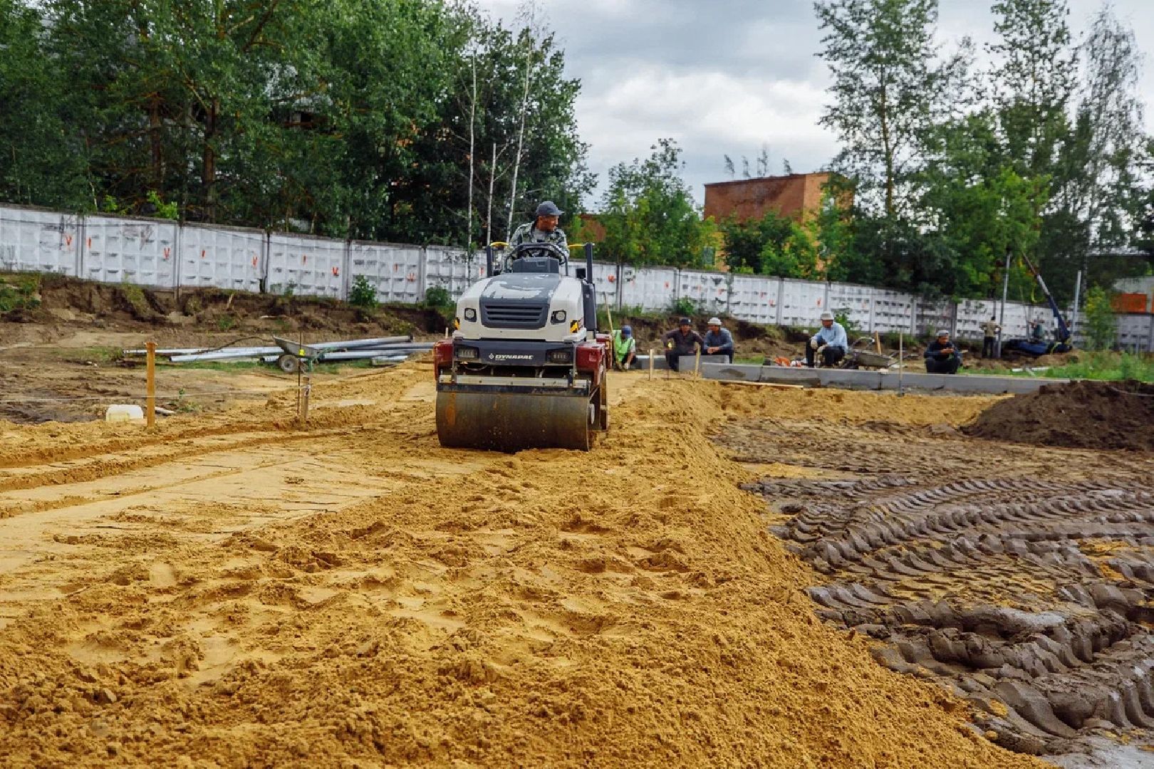 Строительство, эко-парк, парк, Куровское, Орехово-Зуево