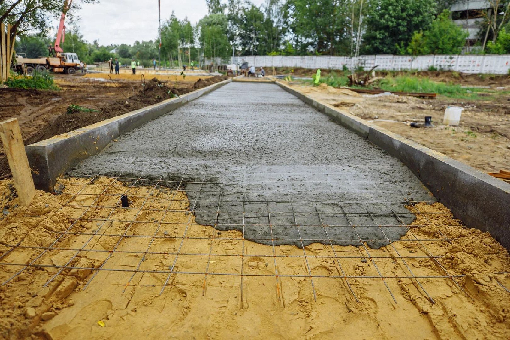 Строительство, эко-парк, парк, Куровское, Орехово-Зуево