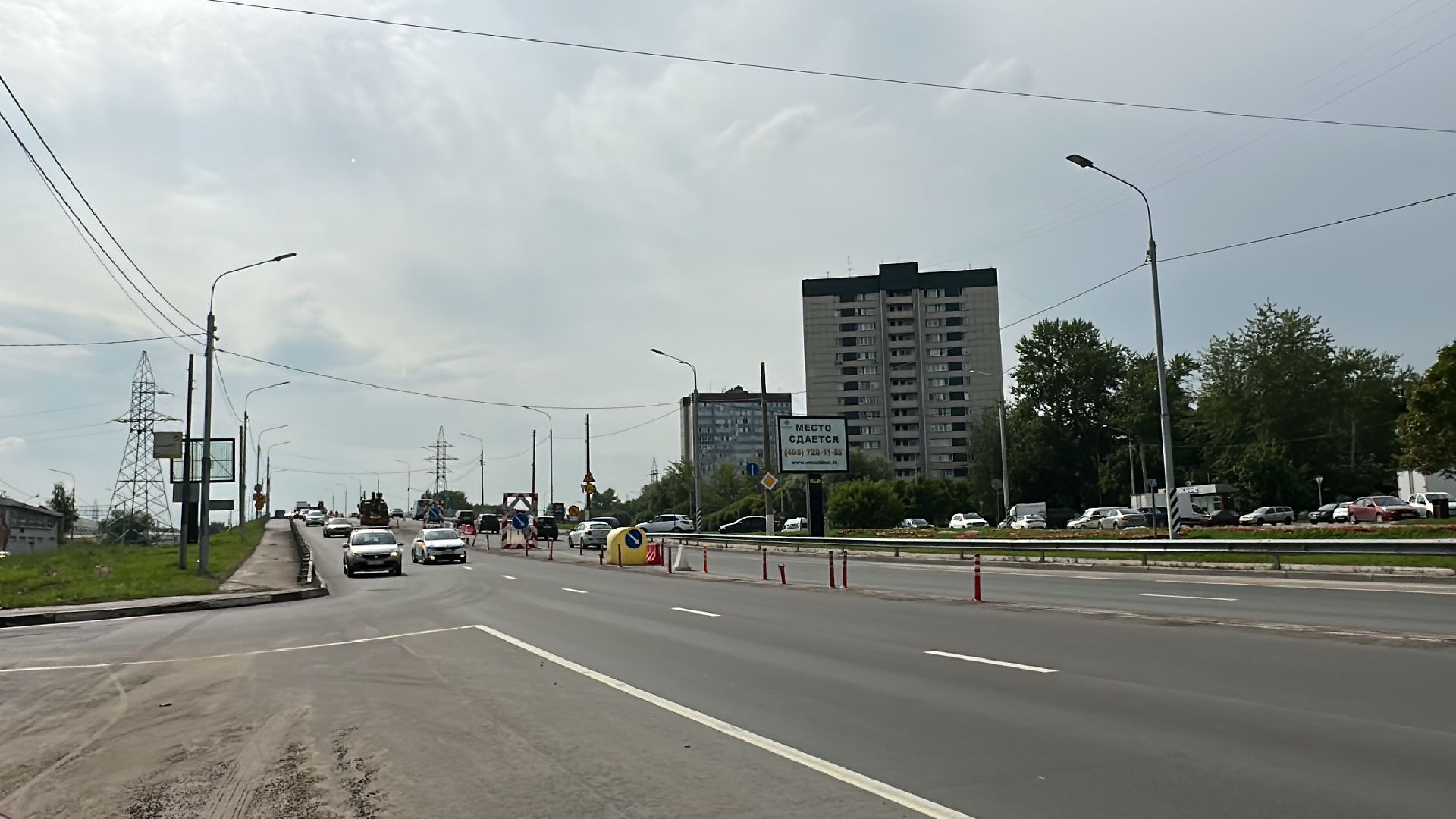 Одинцово, реконструкция эстакады, Дороги, Подмосковье