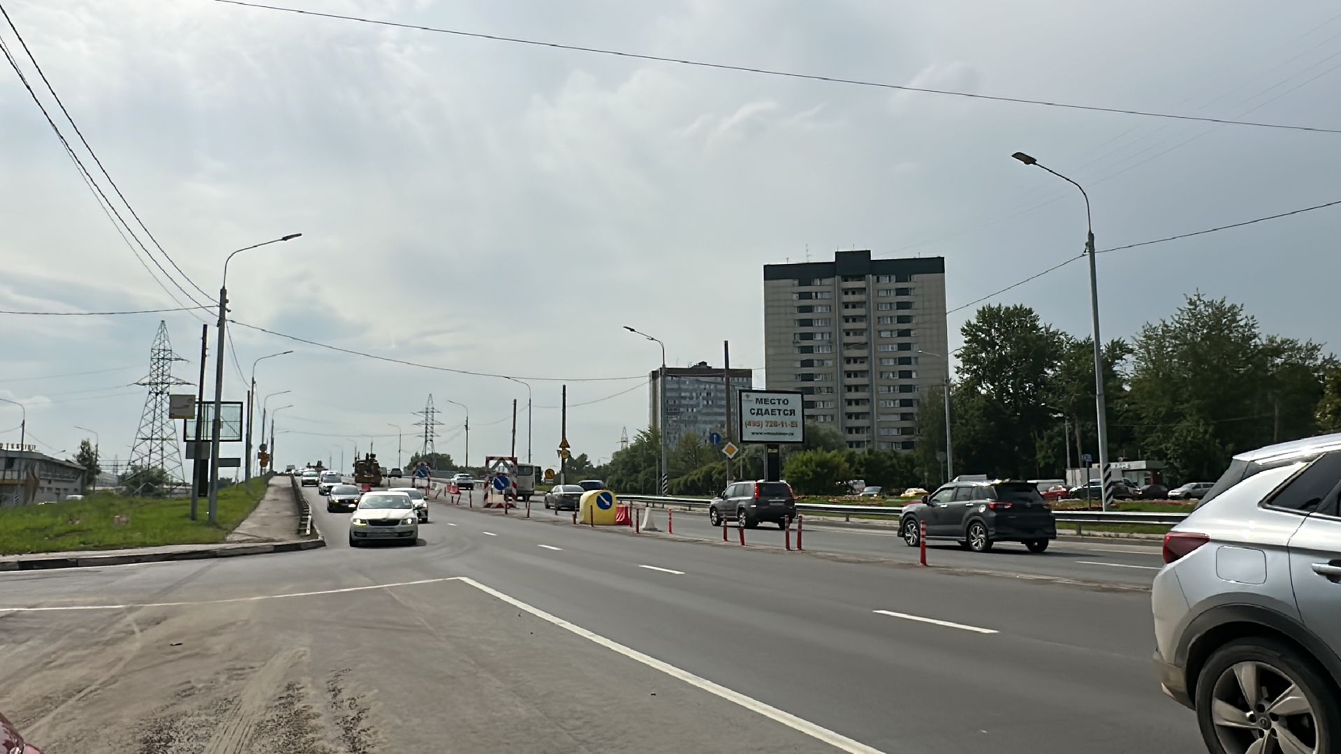 Одинцово, реконструкция эстакады, Дороги, Подмосковье