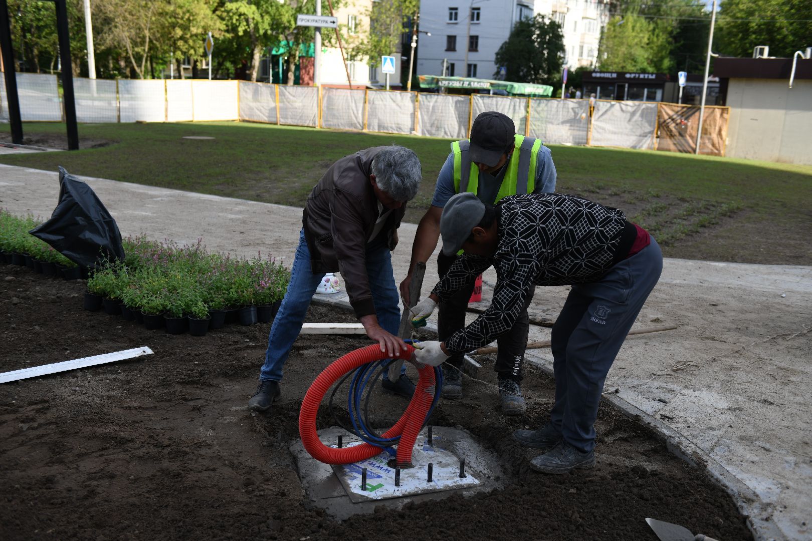 лыткарино, сквер, благоустройство