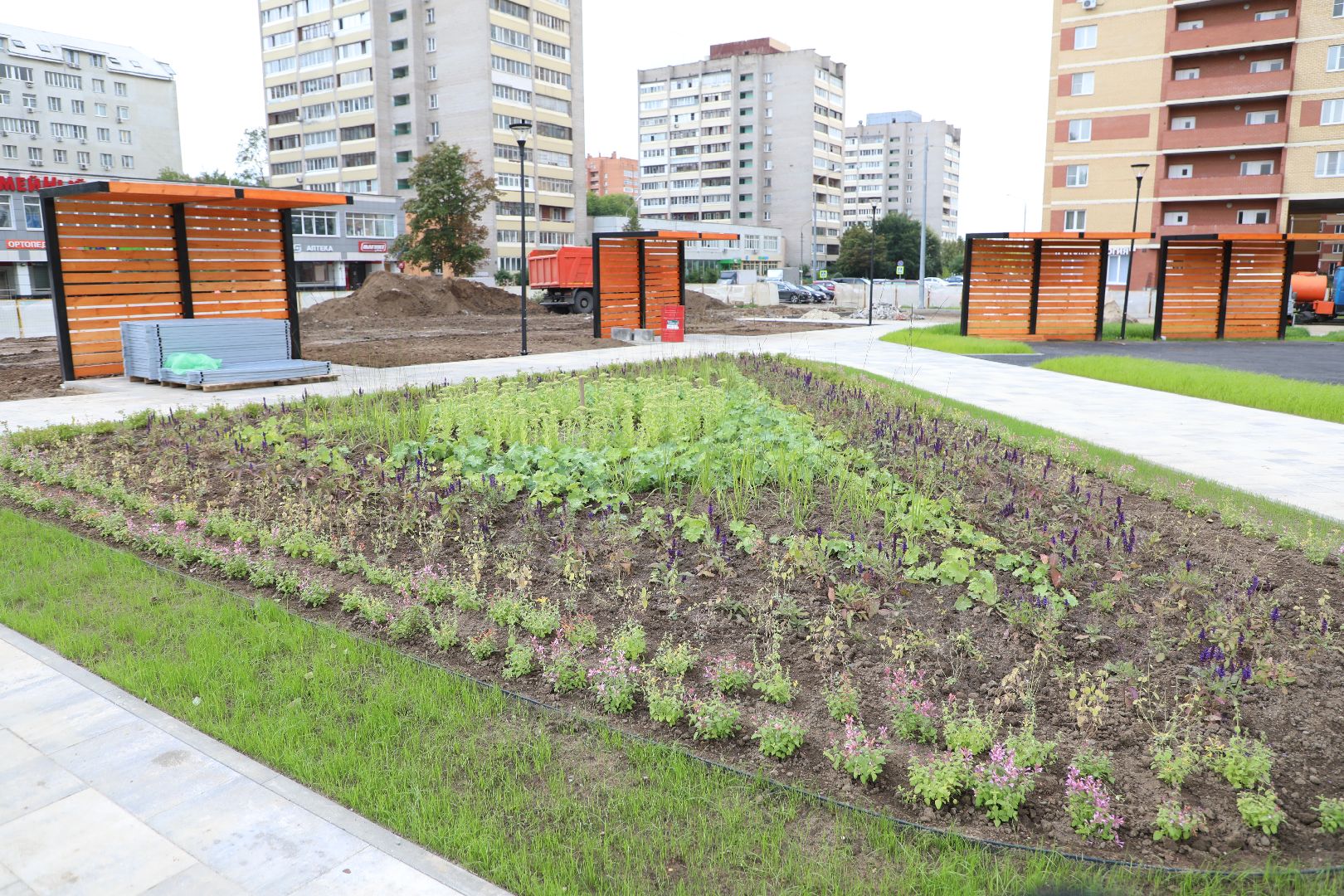 лыткарино, сквер, благоустройство