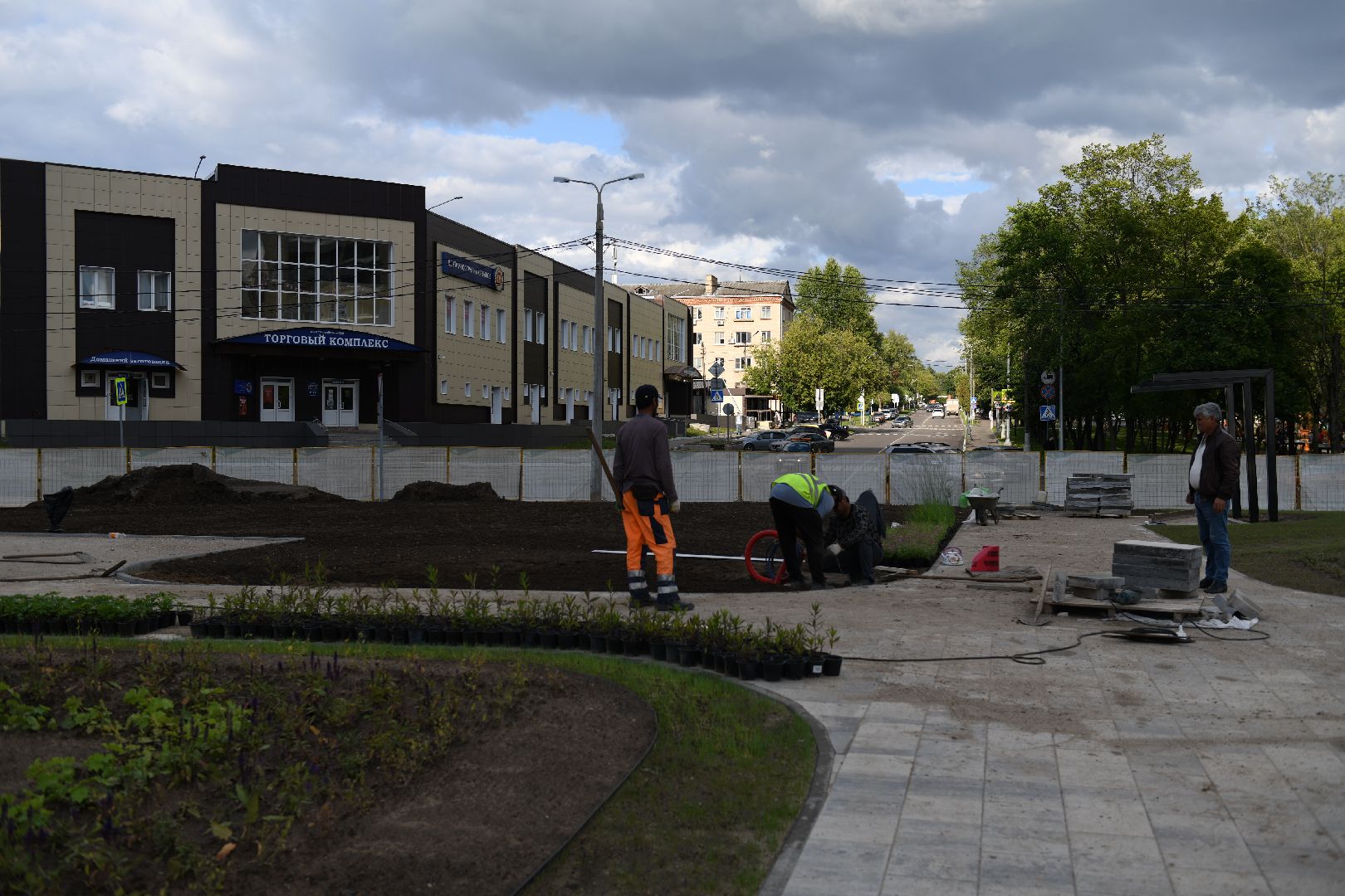 лыткарино, сквер, благоустройство