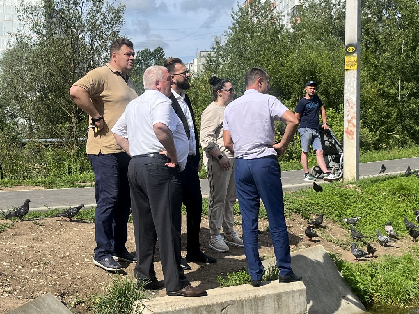 Наро-Фоминск, благоустройство, тротуар, зоны отдыха, лето в Подмосковье