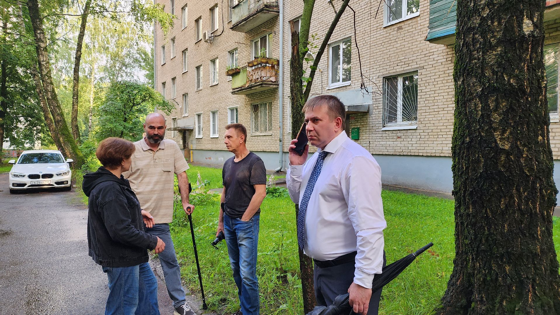 благоустройство, встречи с жителями,