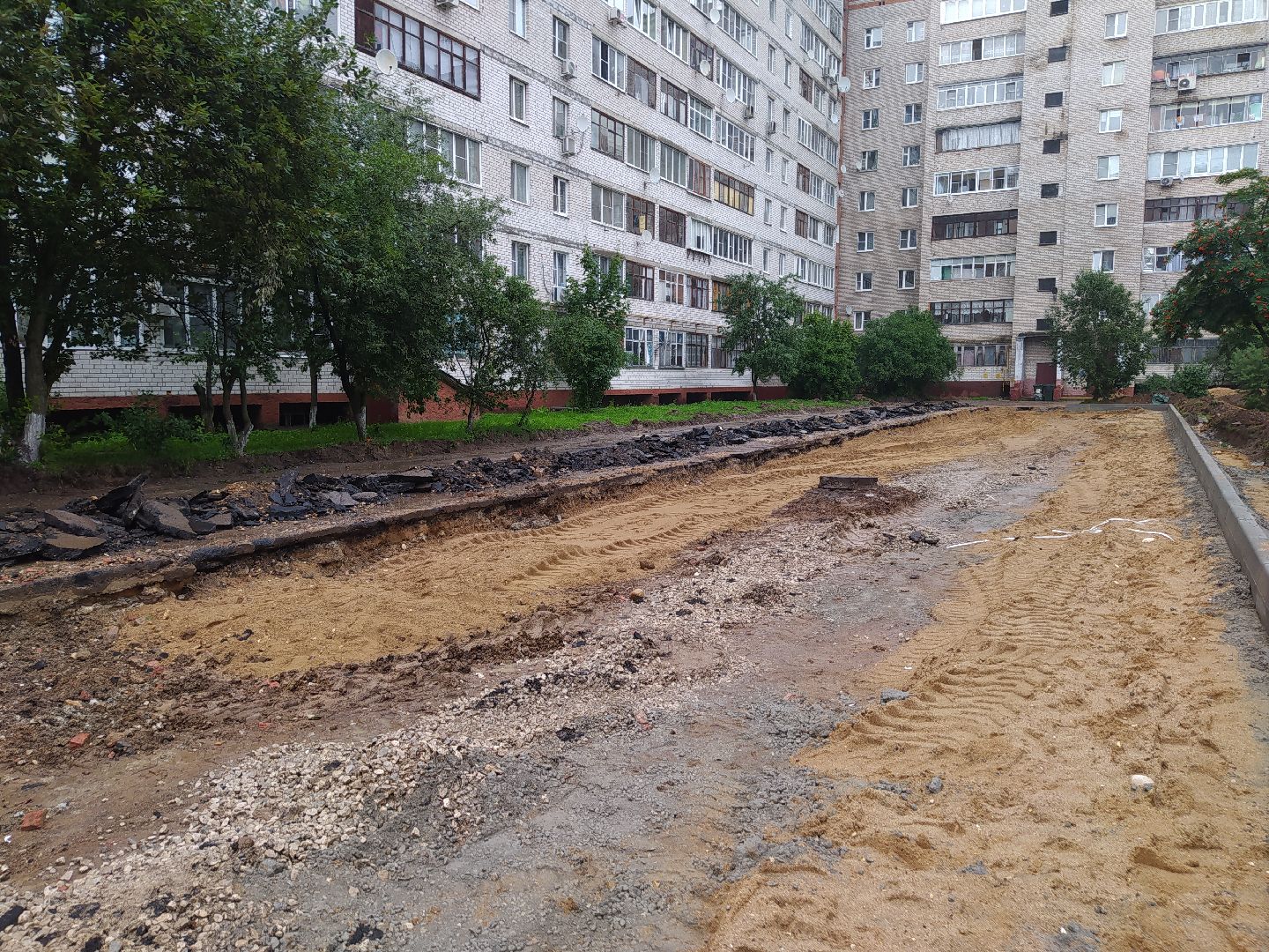 Дедовск, парковка, благоустройство