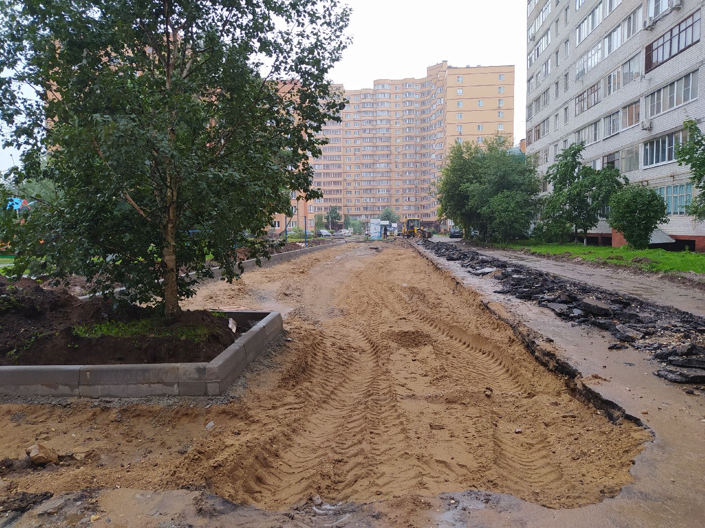 Дедовск, парковка, благоустройство