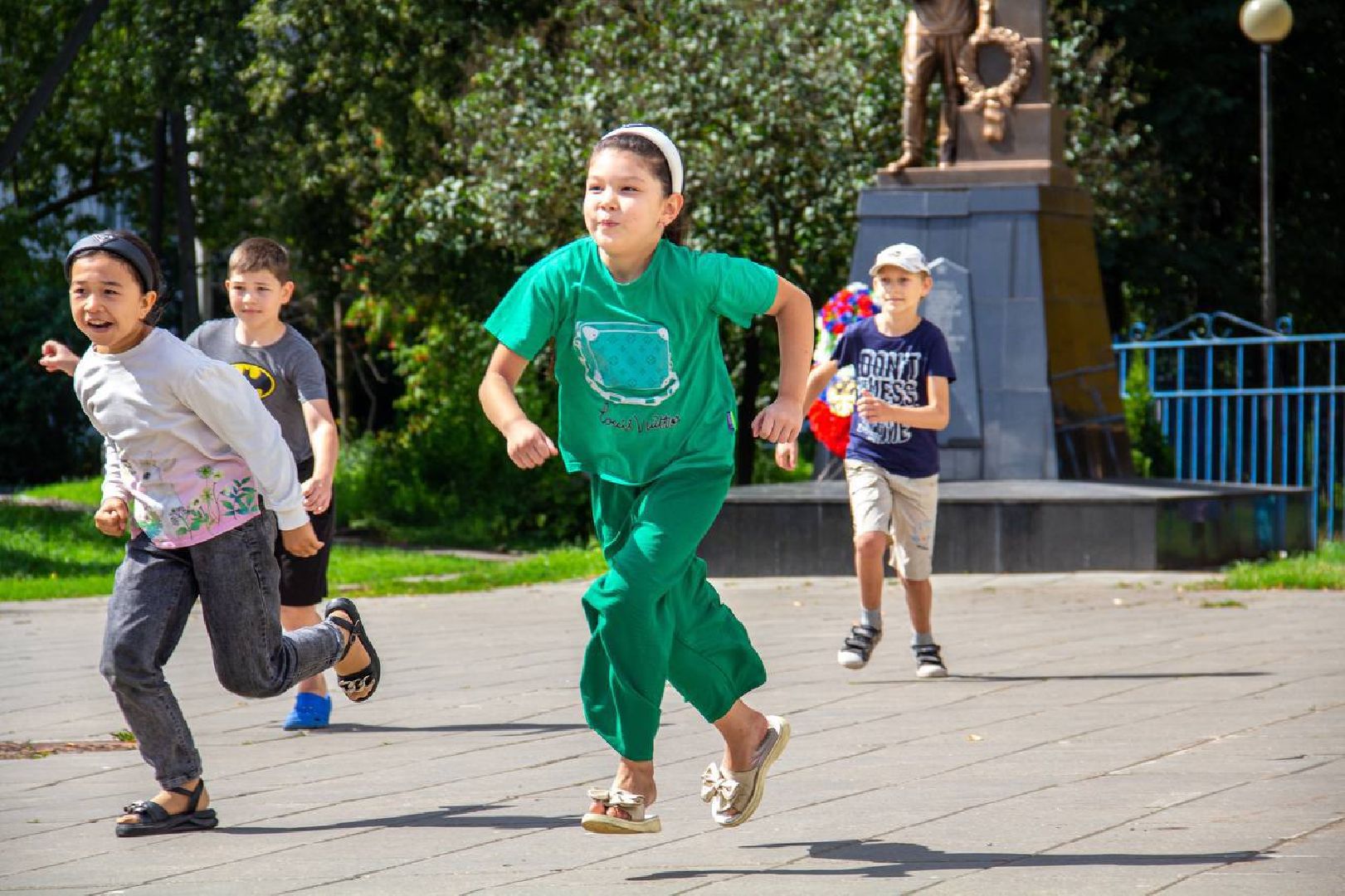 Подольск, игры, дети, лето в Подмосковье, праздник